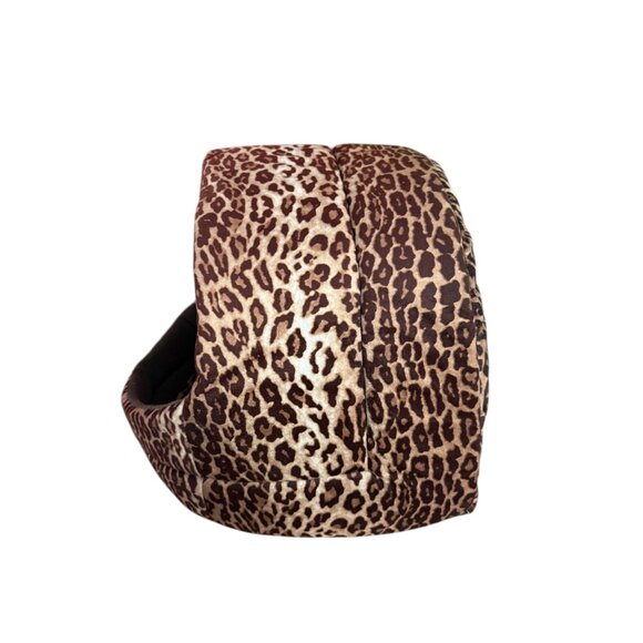 Best Friends by Sheri Leopard Print Dome Pet Bed – Approx. 12” W x 15” H - Picture 2 of 5